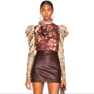New Zimmerman “tempest tucked contour blouse”
